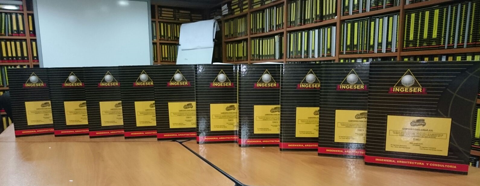 Proyecto de ejecución fábrica burgos